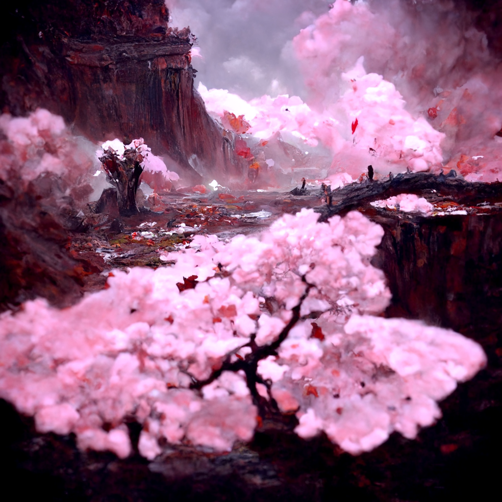 Cherry Blossom's Soft Fall